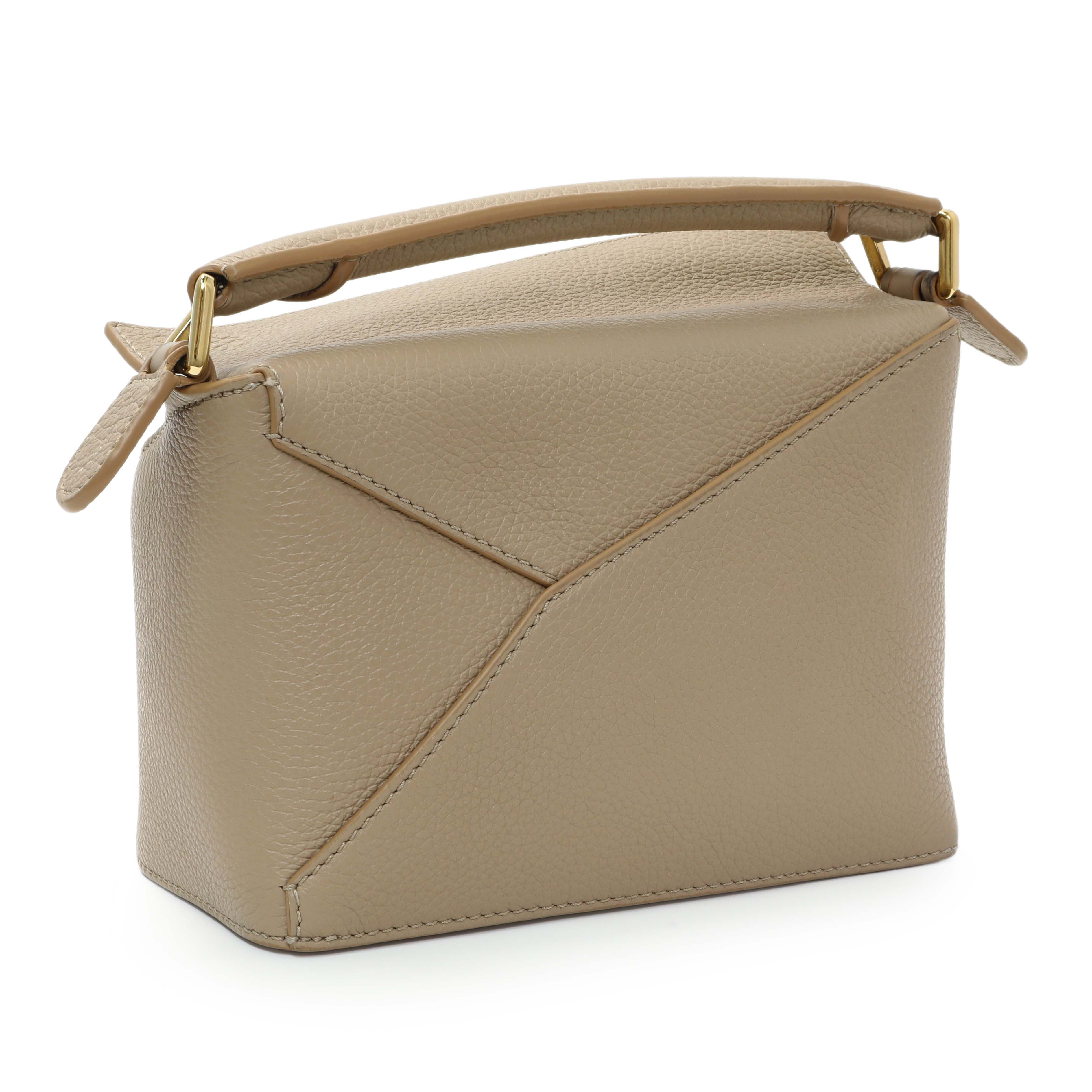 Loewe Sand Grained Calfskin Mini Puzzle Bag – Modaselle