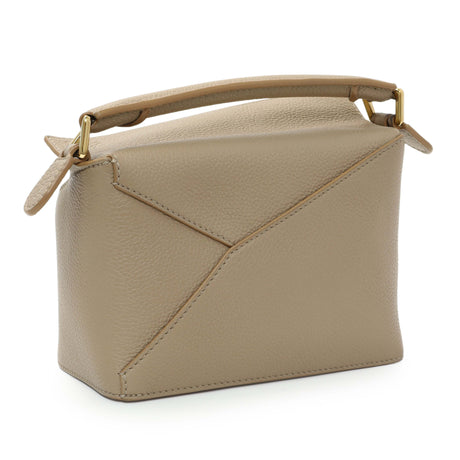 Loewe Sand Grained Calfskin Mini Puzzle Bag