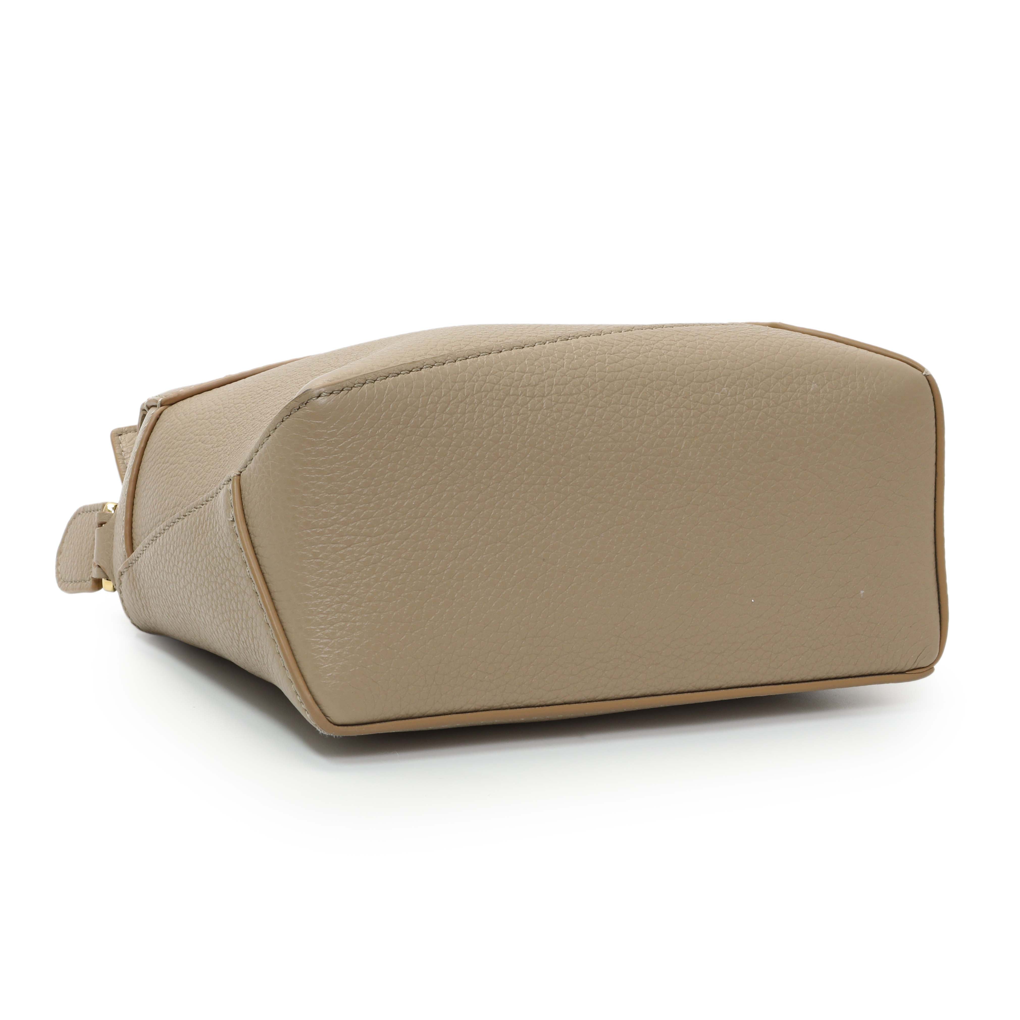 Loewe Sand Grained Calfskin Mini Puzzle Bag – Modaselle