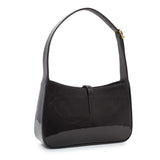 Saint Laurent Black Patent Le 5 A 7 Hobo Handbags Saint Laurent