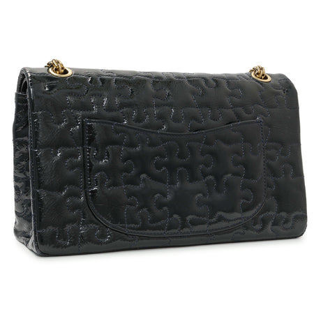 -6 items Wed. Sept 23 ⬆️- Chanel Navy Crackled Patent Puzzle Reissue 2.55 Double Flap 226 Handbags Chanel