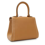 Delvaux Vegetal Grained Rodeo Calfskin Brillant Mini Surpiqué Handbags Delvaux