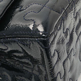 Chanel Navy Crackled Patent Puzzle Reissue 2.55 Double Flap 226 Handbags Chanel
