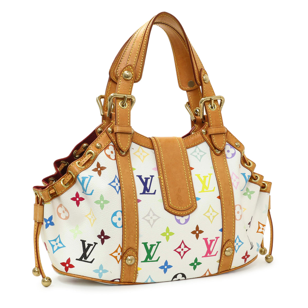 Louis Vuitton Monogram Multicolor Theda GM Handbags Louis Vuitton