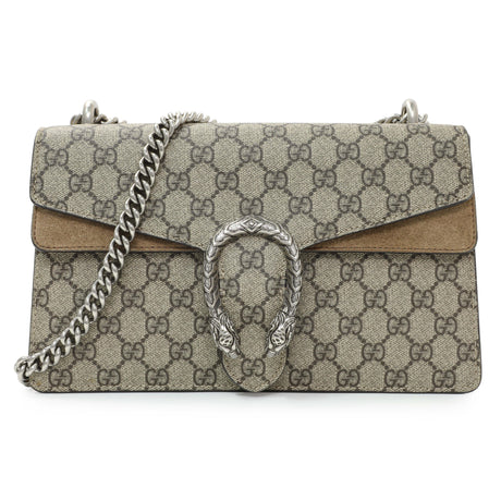 Gucci GG Supreme Monogram Small Dionysus Shoulder Bag Handbags Gucci