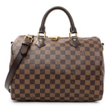 Louis Vuitton Damier Ebene Speedy 30 Bandouliere Handbags Louis Vuitton