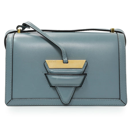 Loewe Barcelona Flap Stone Blue Medium Handbags Loewe
