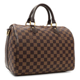 Louis Vuitton Damier Ebene Speedy 30 Bandouliere Handbags Louis Vuitton