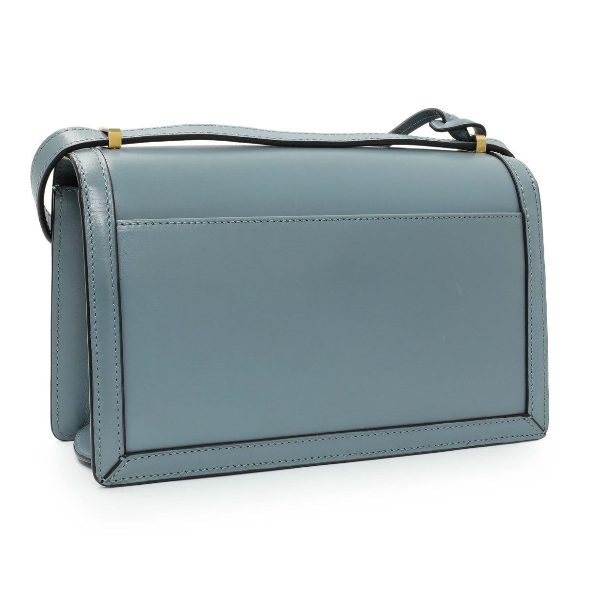 Loewe Barcelona Flap Stone Blue Medium Handbags Loewe