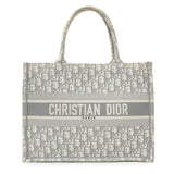 Christian Dior Grey Oblique Medium Book Tote Handbags Christian Dior