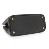 Prada Black Saffiano Galleria Tote Small Handbags Prada