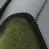 Celine Calfskin Suede Tri-Color Medium Trapeze