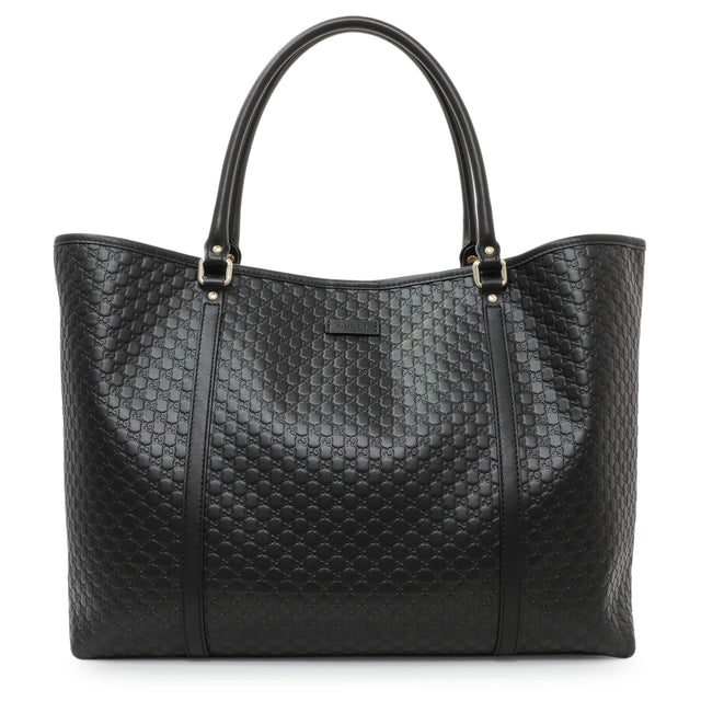 Gucci Black Microguccissima Large Joy Tote Handbags Gucci
