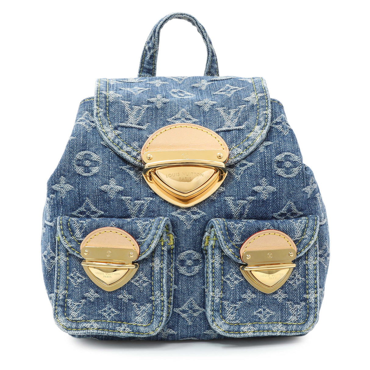 Louis Vuitton Blue Monogram Denim Venice Backpack Handbags Louis Vuitton