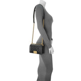 Chanel Black Caviar Quilted Small Boy Flap Handbags Chanel