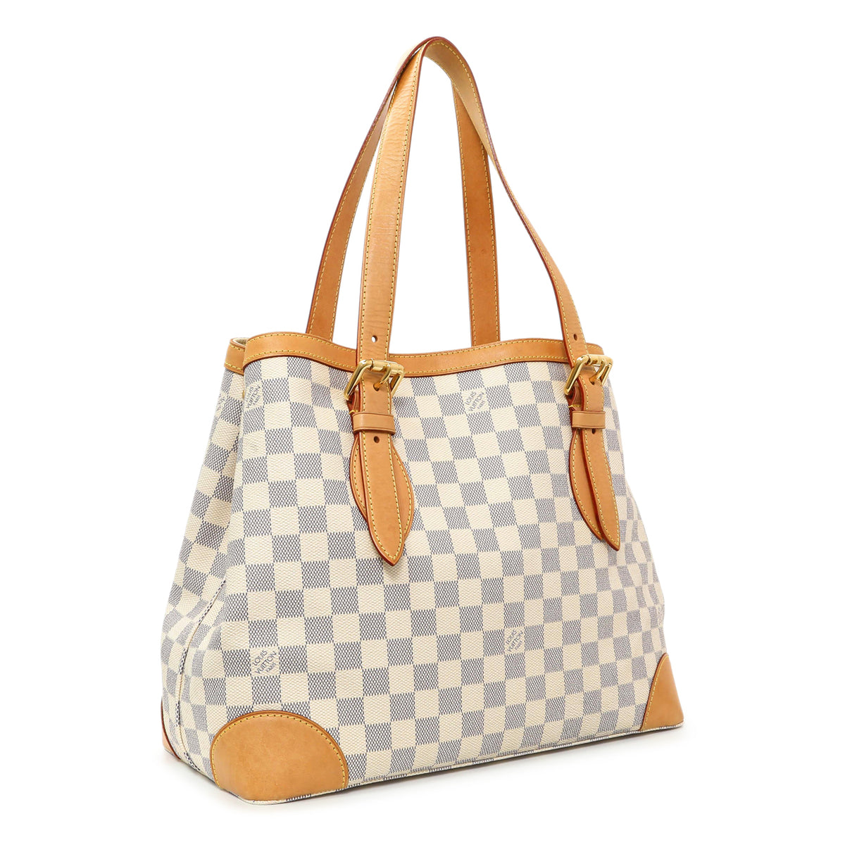 Louis Vuitton Damier Azur Hampstead MM Handbags Louis Vuitton