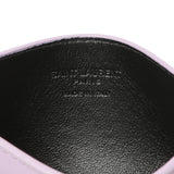 Saint Laurent Lilac Calfskin 5 Fragments Card Holder