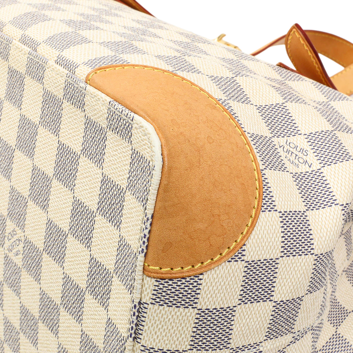Louis Vuitton Damier Azur Hampstead MM Handbags Louis Vuitton