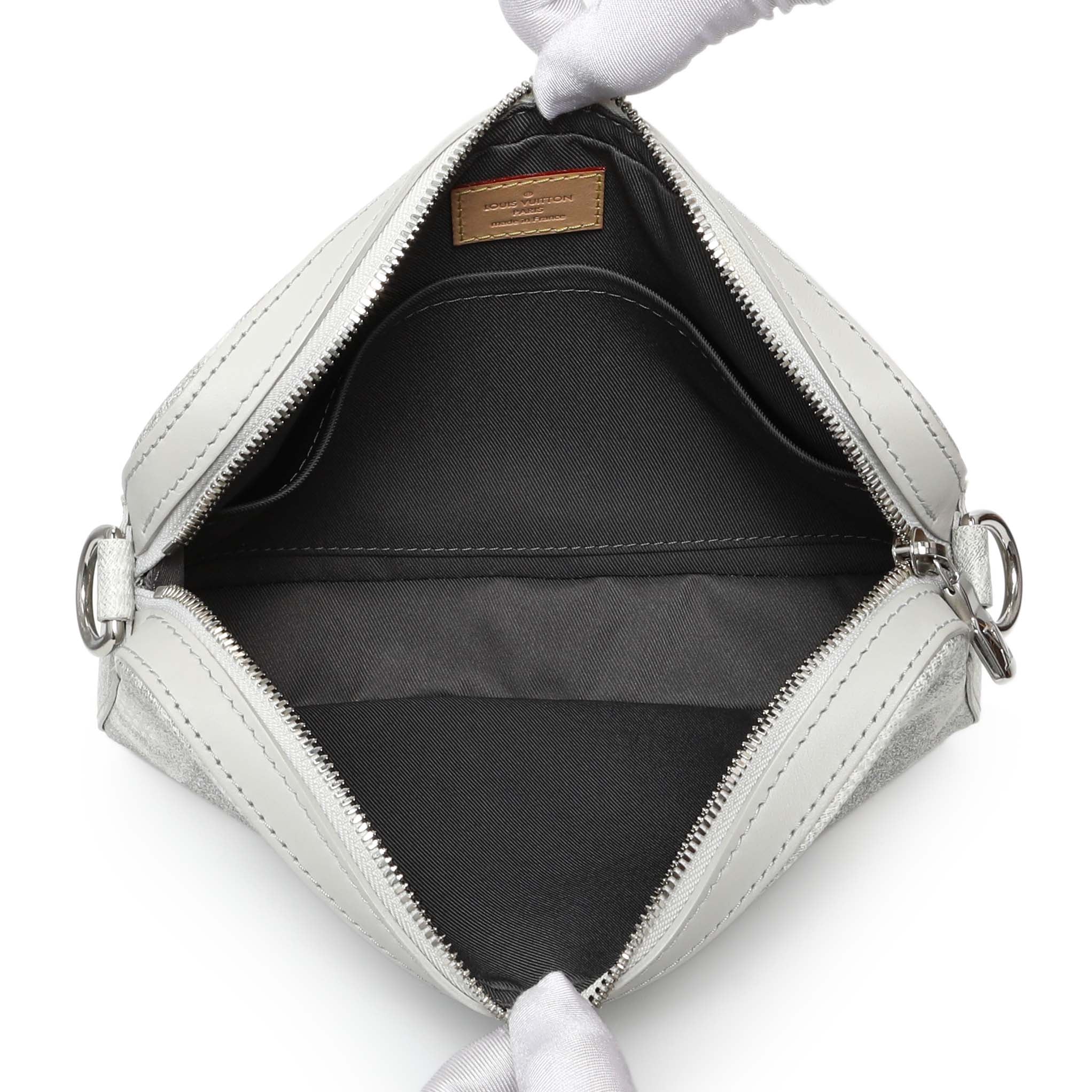 Louis Vuitton Stone Grey Damier Salt Trio Messenger – Modaselle