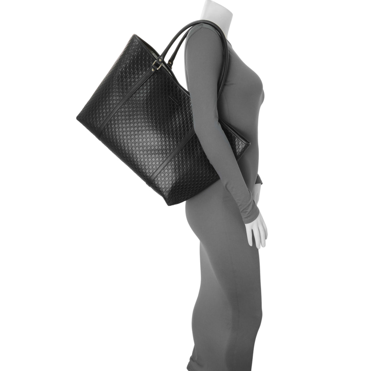 Gucci Black Microguccissima Large Joy Tote Handbags Gucci