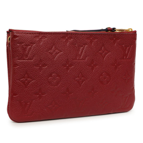 Louis Vuitton Cherry Berry Empreinte Double Zip Pochette