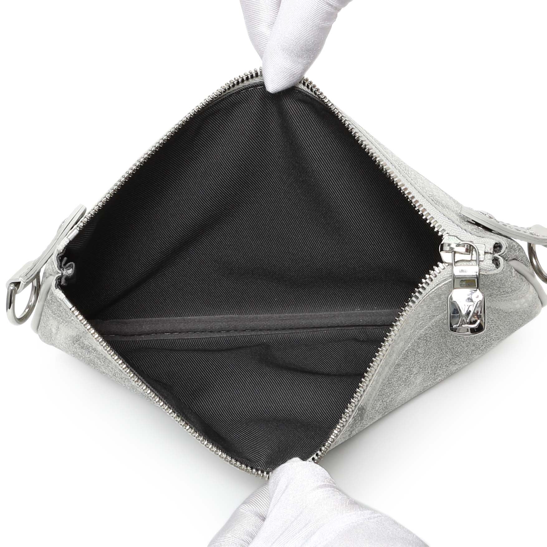 Louis Vuitton Stone Grey Damier Salt Trio Messenger – Modaselle