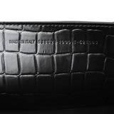 Balenciaga Black Crocodile Embossed Neo Classic Hardware S City Handbags Balenciaga