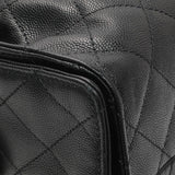 Chanel Black Caviar Quilted Small Chanel 25 Handbag