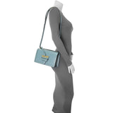 Loewe Barcelona Flap Stone Blue Medium Handbags Loewe