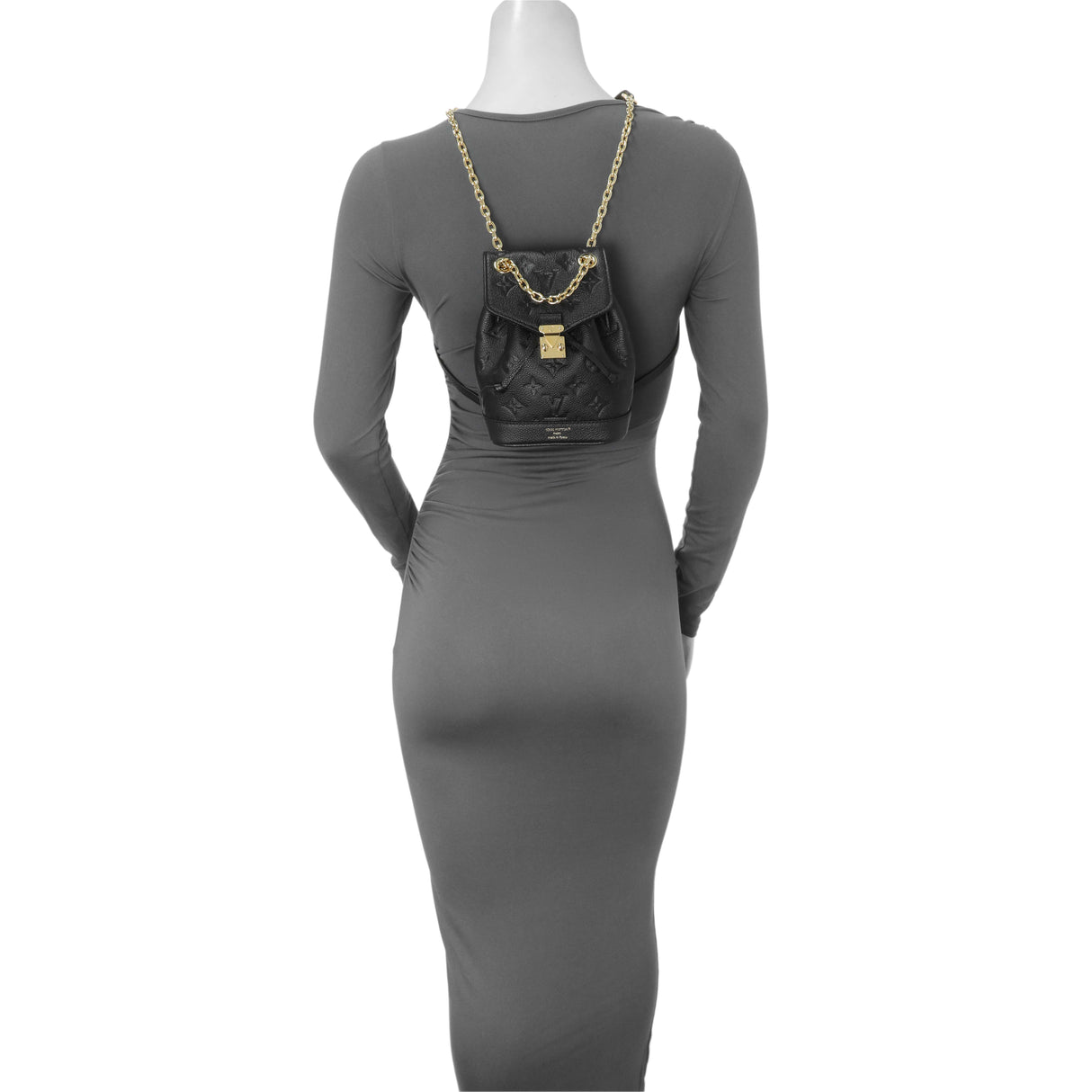 Louis Vuitton Black Empreinte Nano Noe Backpack Handbags Louis Vuitton