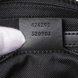 Gucci Black Soft GG Supreme Monogram Web Belt Bag Handbags Gucci