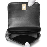 Chanel Black Caviar Quilted Coco Handle Clutch With Chain Handbags Chanel