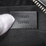 Gucci Black GG Supreme Monogram Mini Messenger Handbags Gucci