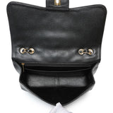 Chanel Black Caviar Jumbo Single Flap