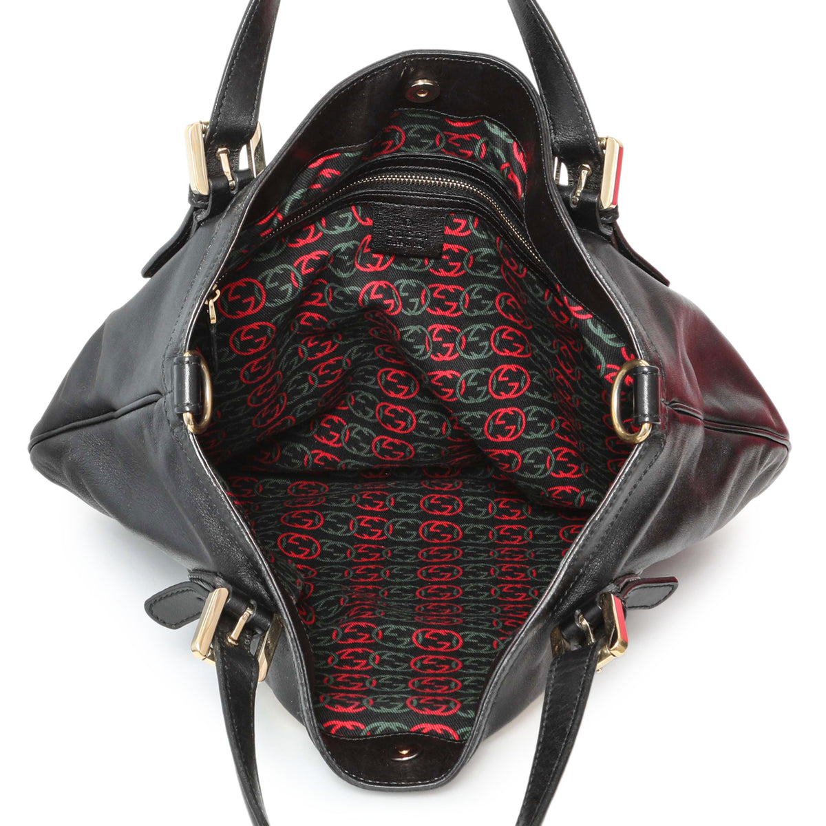 Gucci Black Calfskin Britt Hobo Handbags Gucci