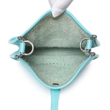 Hermes Blue Clemence Evelyne TPM Handbags Hermes
