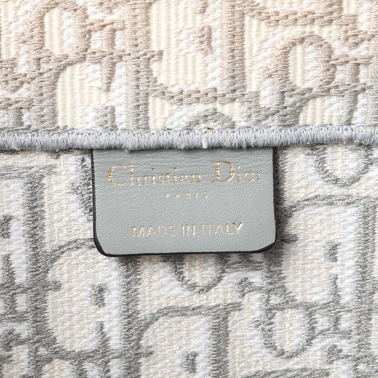 Christian Dior Grey Oblique Medium Book Tote Handbags Christian Dior