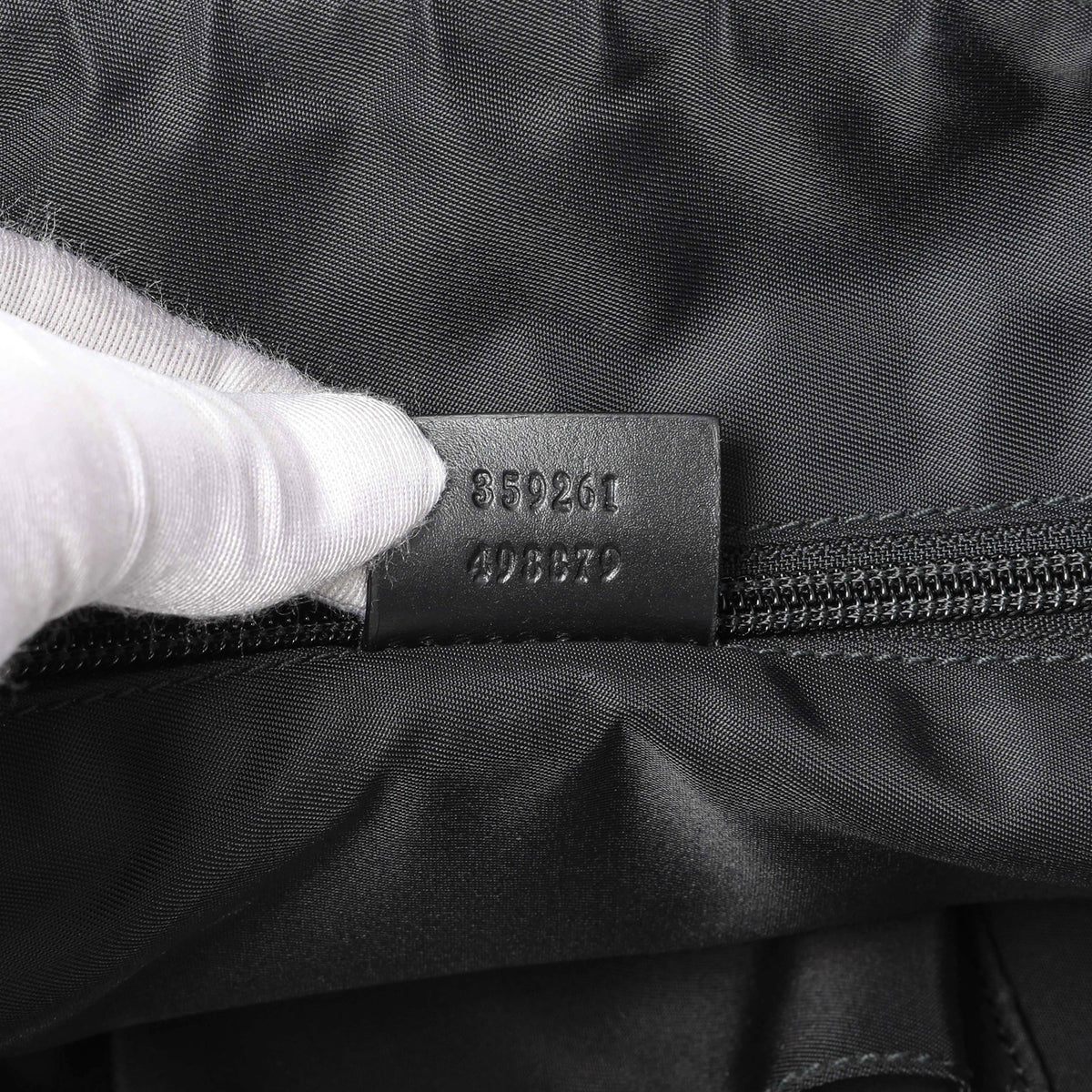 Gucci Black Techno Canvas Web Duffle Handbags Gucci