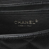 Chanel Black Caviar Jumbo Single Flap