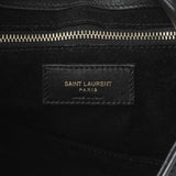 Saint Laurent Black Patent Le 5 A 7 Hobo Handbags Saint Laurent