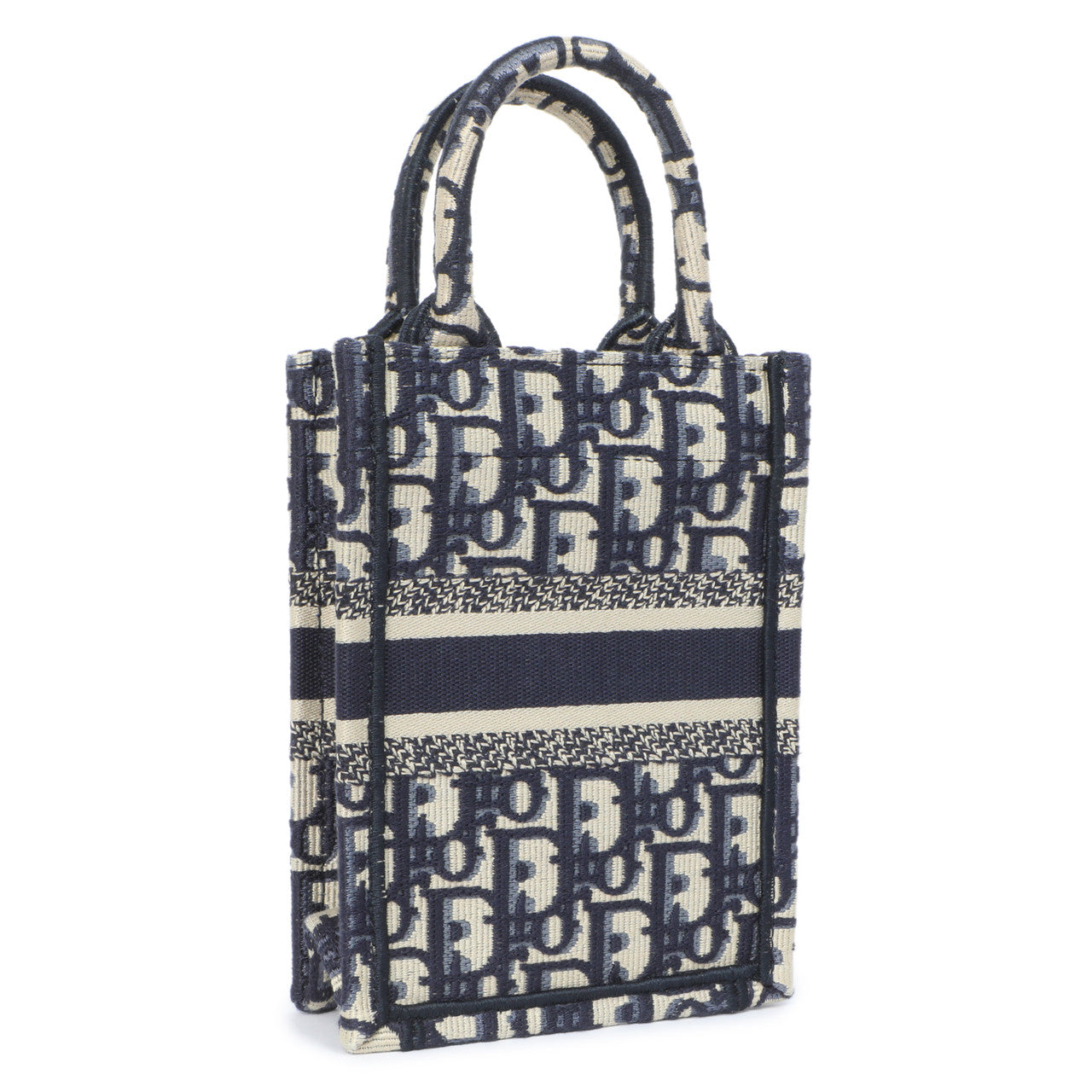 Christian Dior Blue Oblique Mini Book Tote Phone Bag – Modaselle