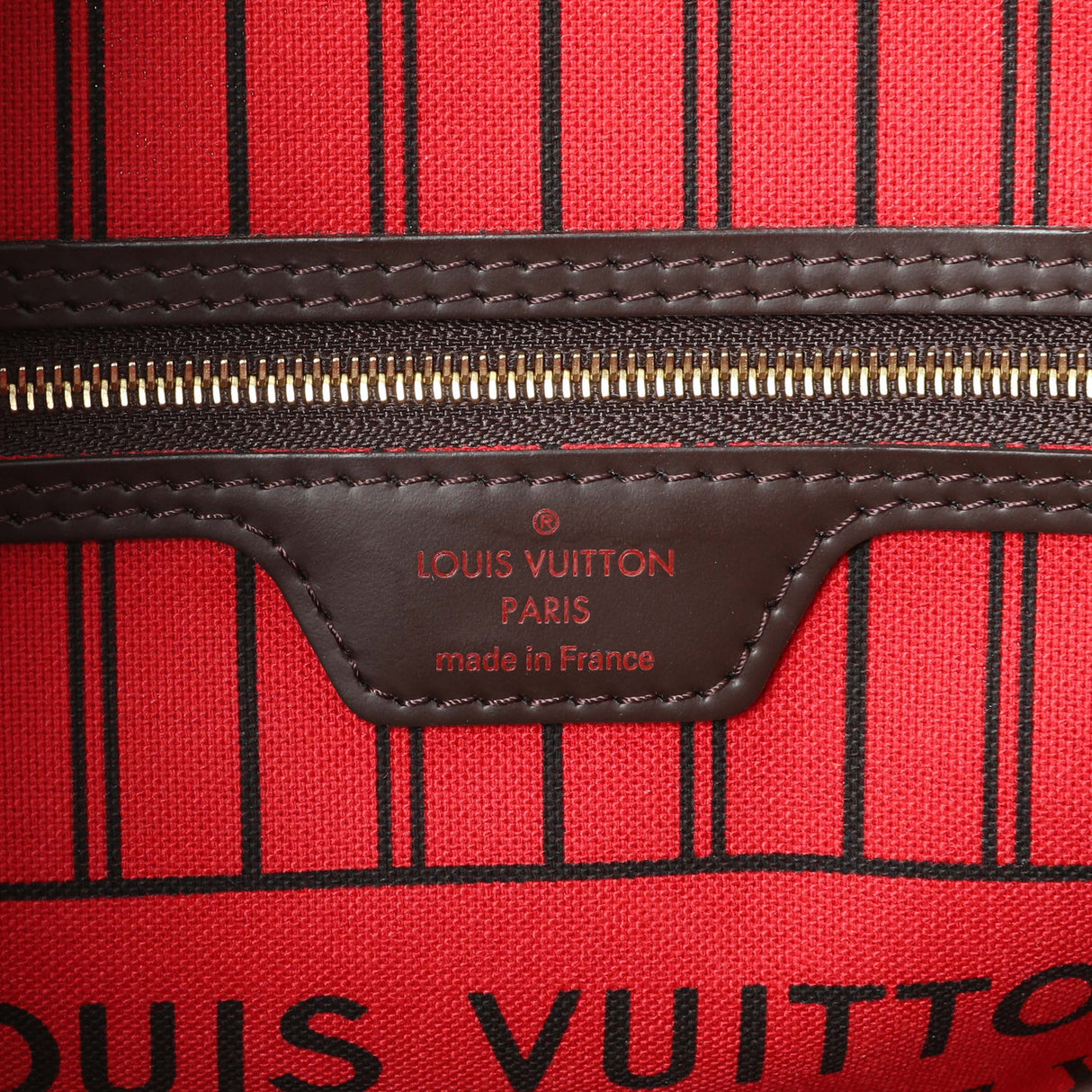 -temp- Louis Vuitton Damier Ebene Neverfull PM Entrupy#92GB8XJ Modaselle