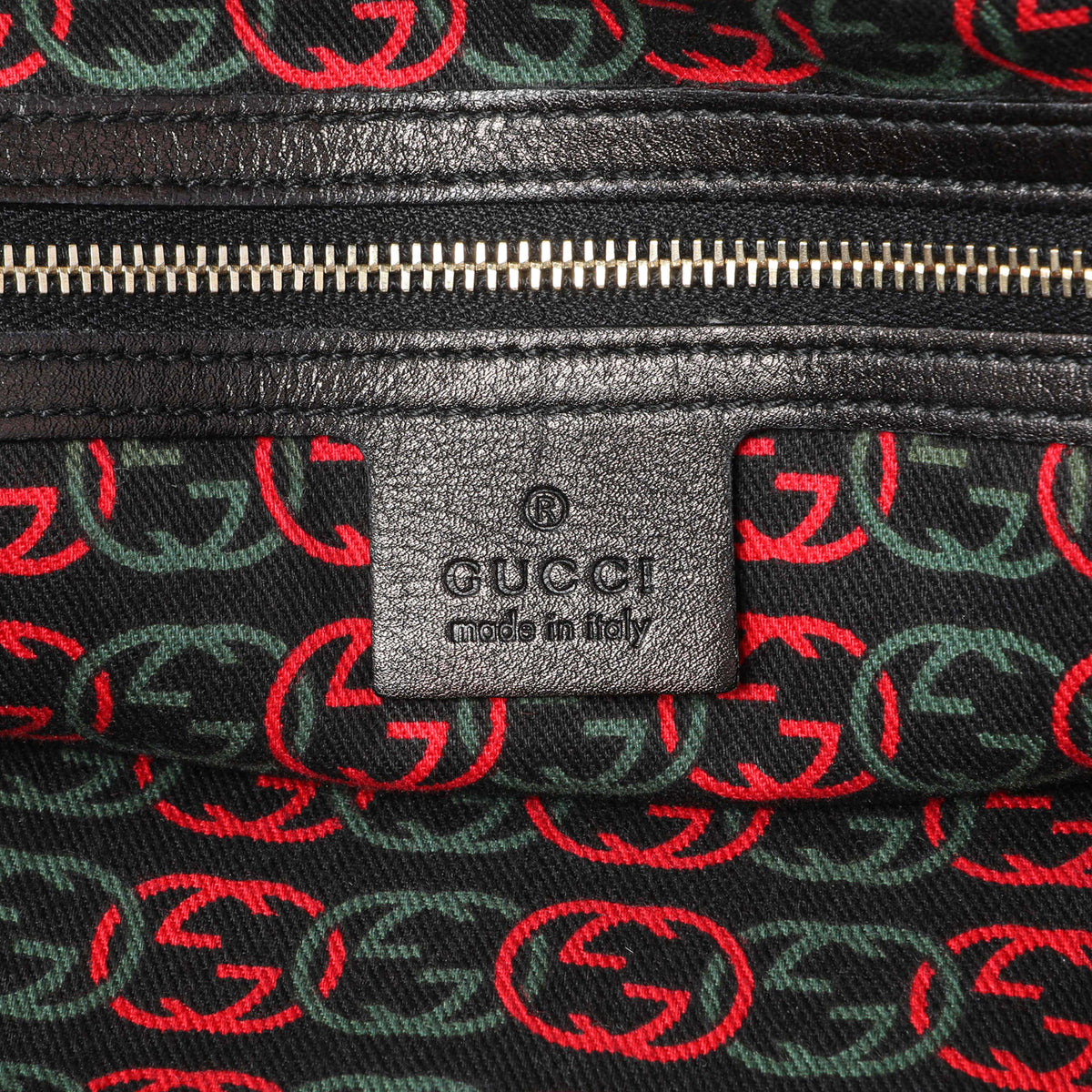 Gucci Black Calfskin Britt Hobo Handbags Gucci