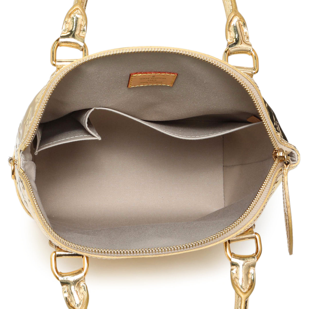 Louis Vuitton Gold Monogram Miroir Lockit PM Handbags Louis Vuitton