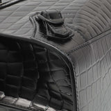 Balenciaga Black Crocodile Embossed Neo Classic Hardware S City Handbags Balenciaga