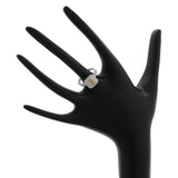 18K White Gold 0.78 Carat Fancy Intense Yellow Diamond Octagonal Ring Fine Jewellery Modaselle