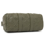 Louis Vuitton Khaki Monogram Seal Keepall XS