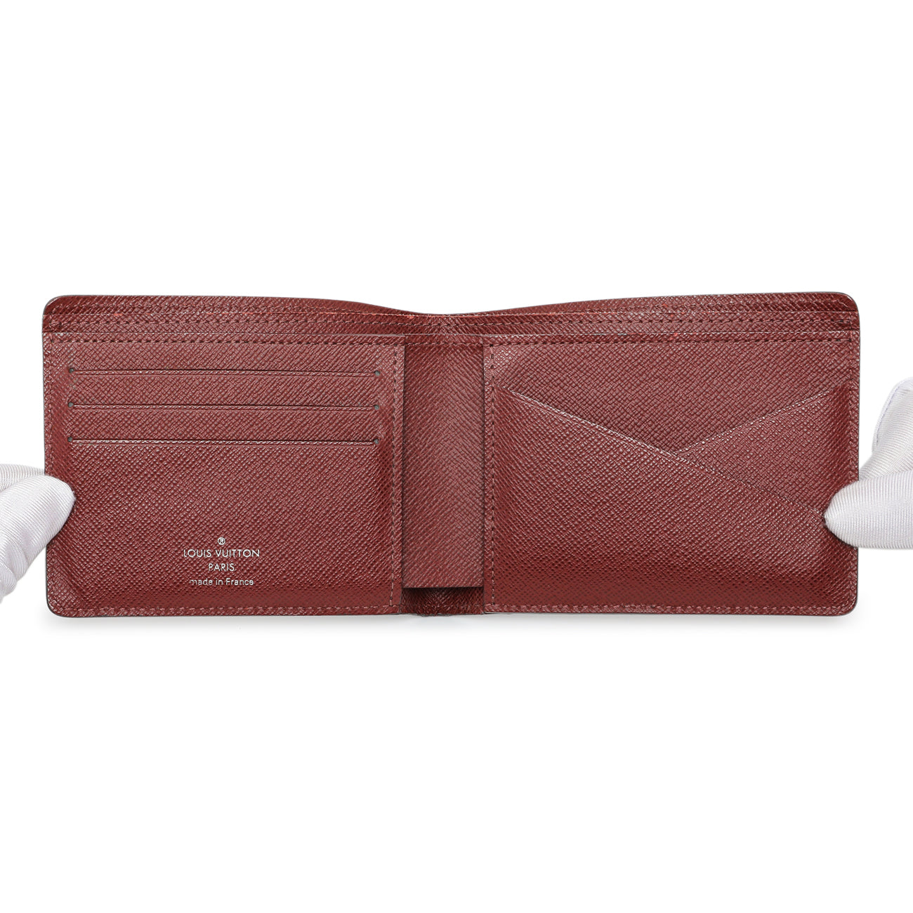 LOUIS VUITTON ハンカチーフ　ワインレッド　メンズ Louis Vuitton Epi Multiple Wallet – Modaselle