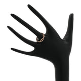 Hermes 18K Rose Gold PM Chaine d'Ancre Enchainee Ring Designer Jewellery Hermes