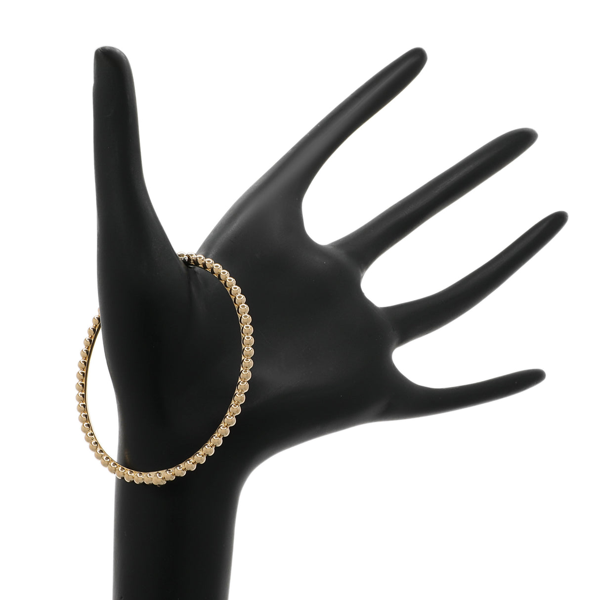 Van Cleef & Arpels 18K Yellow Gold Perlée Pearls of Gold Bracelet Designer Jewellery Van Cleef and Arpels